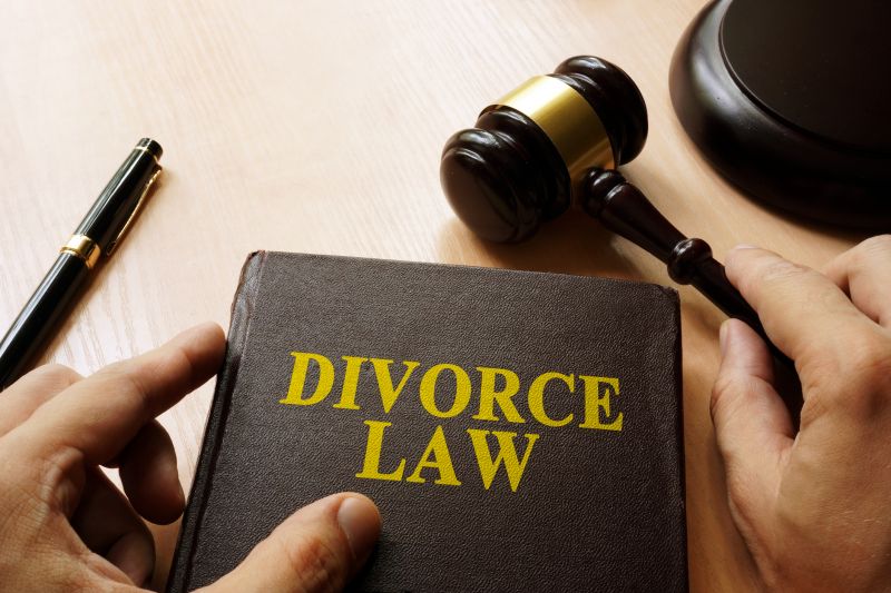 They negotiate for a fair division of assets and child custody arrangements